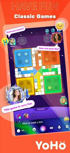 Скриншот 3 — YoHo: Group Voice Chat Room