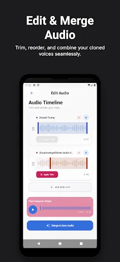 Скриншот 5 — Fish Audio: AI Voice Clone TTS