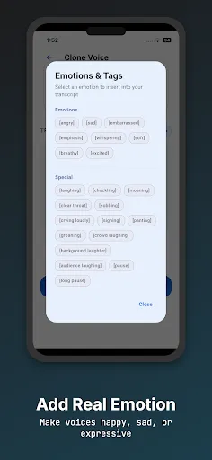 Скриншот 7 — Fish Audio: AI Voice Clone TTS