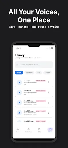 Скриншот 8 — Fish Audio: AI Voice Clone TTS