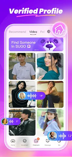 Скриншот 5 — SUGO：Voice Chat Party