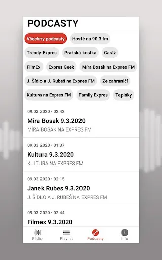 Скриншот 3 — Expres FM