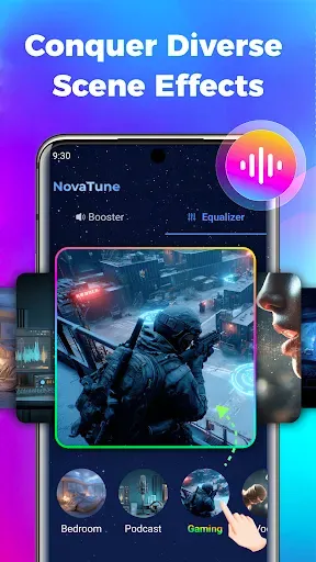 Скриншот 3 — Bass Booster Volume Booster EQ