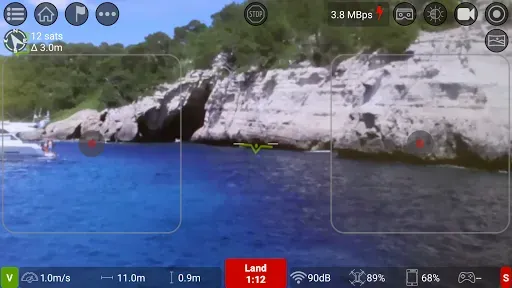 Скриншот 1 — TelloFPV - Fly DJI Ryze Tello