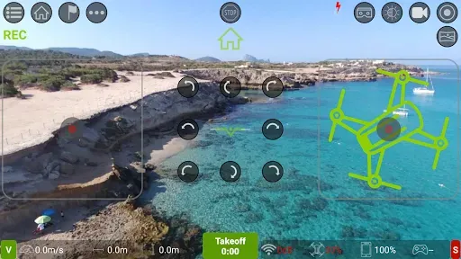 Скриншот 2 — TelloFPV - Fly DJI Ryze Tello