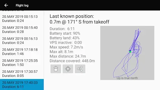 Скриншот 3 — TelloFPV - Fly DJI Ryze Tello