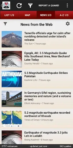 Скриншот 7 — Volcanoes & Earthquakes