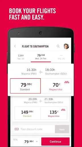 Скриншот 3 — Volotea