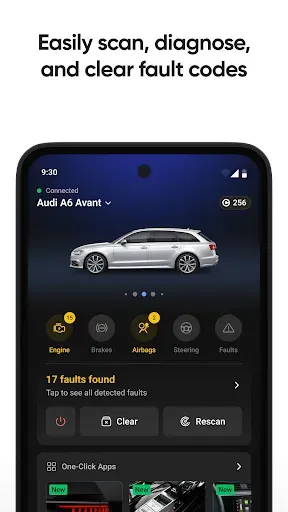Скриншот 1 — OBDeleven – OBD2 car scanner