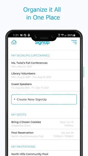 Скриншот 2 — Sign Up by SignUp.com