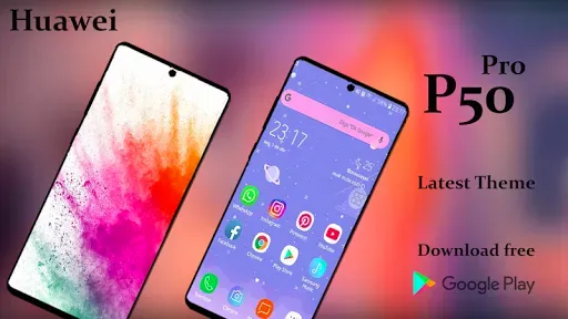 Скриншот 2 — Huawei P50 Launcher & Themes