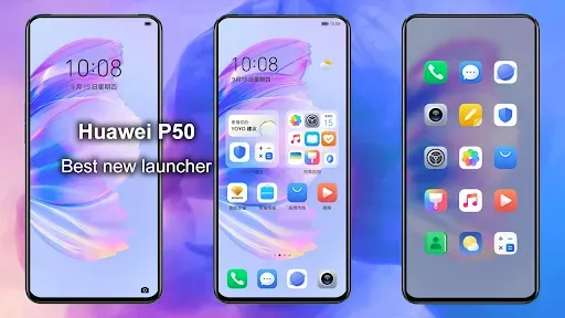 Скриншот 5 — Huawei P50 Launcher & Themes