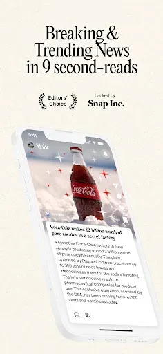 Скриншот 1 — Volv - Curated 9-Second News