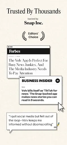 Скриншот 3 — Volv - Curated 9-Second News