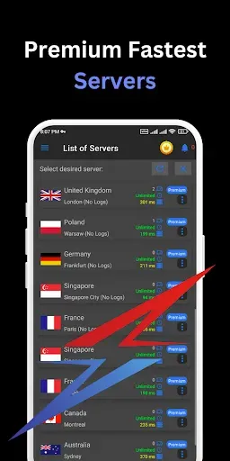 Скриншот 4 — VPN Pro - Secure VPN Premium