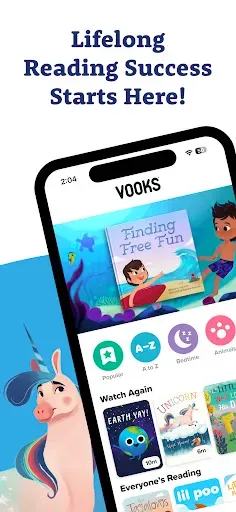 Скриншот 1 — Vooks: Read-Aloud Kids' Books