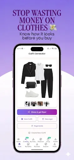 Скриншот 4 — Outfit Try On: Dress Me AI