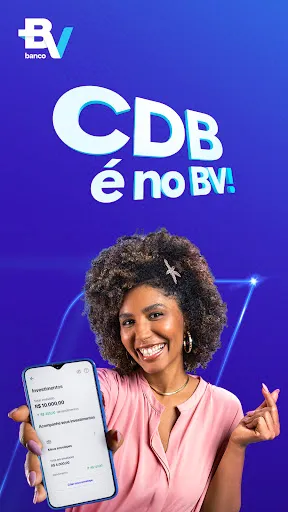 Скриншот 1 — banco BV conta, crédito e mais
