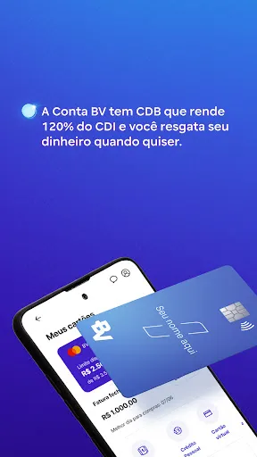 Скриншот 2 — banco BV conta, crédito e mais