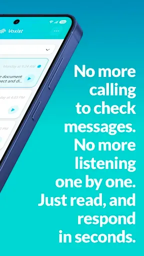 Скриншот 2 — Voxist: read your voicemail