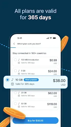 Скриншот 3 — StaffTraveler eSIM