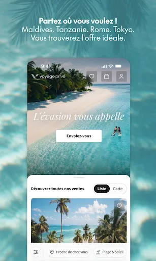 Скриншот 3 — Voyage Privé – Hôtels de luxe