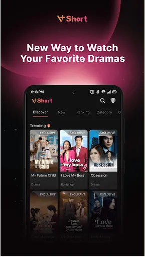 Скриншот 1 — V+SHORT - Global Shorts & Hits