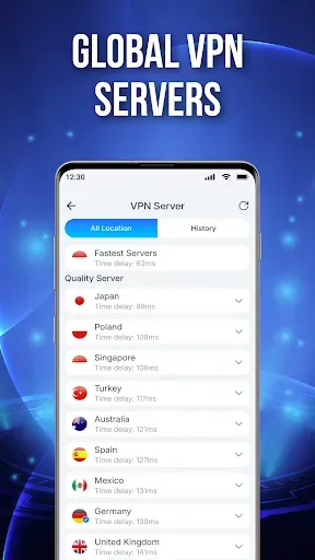 Скриншот 1 — Super VPN : Private & Safe