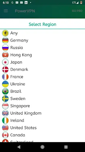 Скриншот 7 — Power VPN — быстро и безопасно