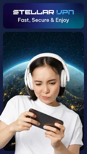 Скриншот 1 — Stellar VPN: Fast & Secure VPN