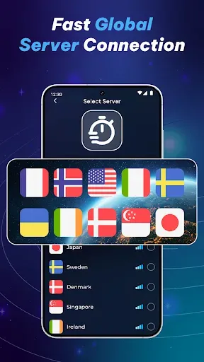 Скриншот 2 — Stellar VPN: Fast & Secure VPN