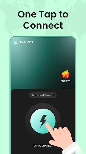 Скриншот 2 — Bolt VPN - быстрый, безопасный