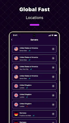 Скриншот 3 — WarpLane Proxy -No Log Privacy