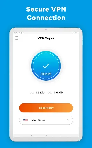 Скриншот 4 — VPN -super unlimited proxy vpn