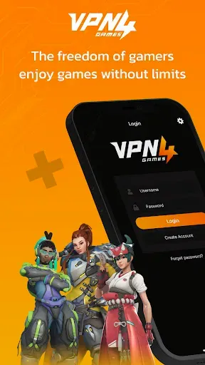 Скриншот 1 — VPN4Games - VPN Proxy Games