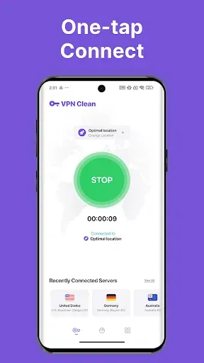 Скриншот 1 — VPN Proxy - Super Fast, Secure