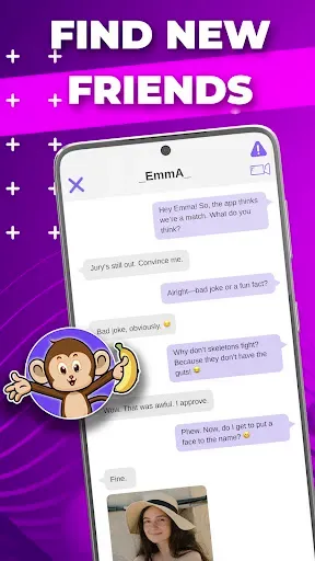 Скриншот 4 — Monkey Chat - Live VideoChat