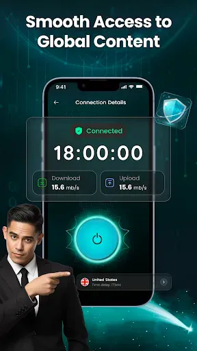 Скриншот 1 — Super VPN - Secure Proxy Ultra