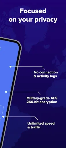 Скриншот 2 — VeePN: быстрый и надежный VPN