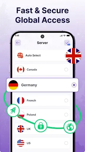 Скриншот 2 — Super Fast VPN Shield