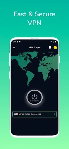 Скриншот 1 — VPN Super - Fast VPN Proxy