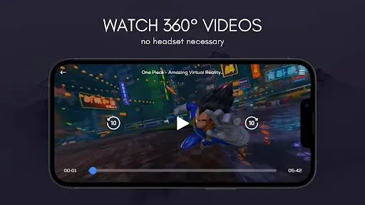 Скриншот 4 — Видеоплеер VR и видео 360°