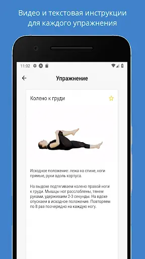 Скриншот 4 — Упражнения от боли в спине
