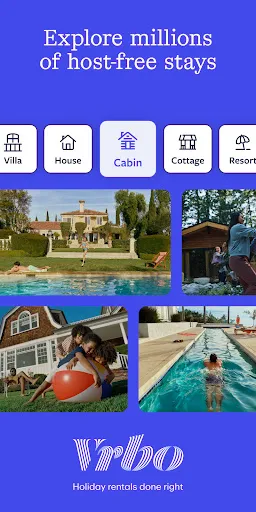 Скриншот 1 — Vrbo Holiday Rentals