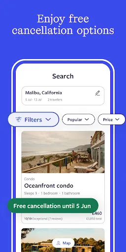 Скриншот 4 — Vrbo Holiday Rentals