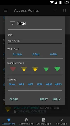 Скриншот 7 — WiFi Analyzer (open-source)