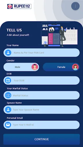Скриншот 4 — Rupee112: Personal Loan App