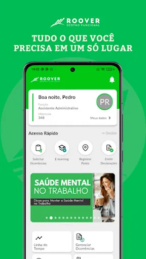 Скриншот 2 — Roover - Gestão Funcional