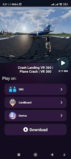 Скриншот 6 — PlayVR: 360 Video Player