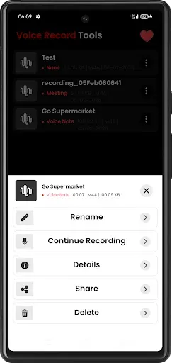 Скриншот 6 — Voice Record Tools